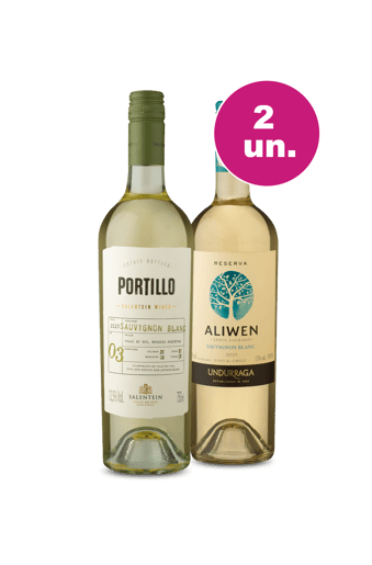 Kit 2 - Portillo Sauvignon Blanc e Aliwen Reserva Sauvignon Blanc