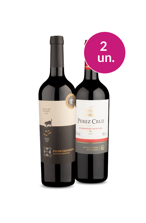 Kit 2 - Perro Callejero e Pérez Cruz Winemakers - Oferta Absurda