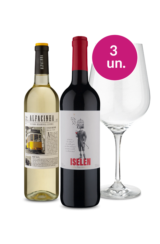 Kit Especial - Iselen, Alfacinha e Taça de Cristal por R$99 - Oferta Absurda