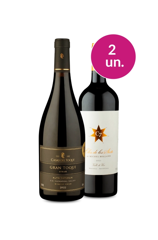 Kit 2 - Gran Toqui e Clos de Los Siete - Oferta Absurda