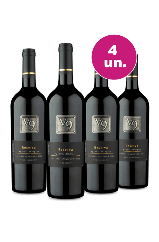 Kit 4 - Degustação V9 por R$34,90 por Garrafa