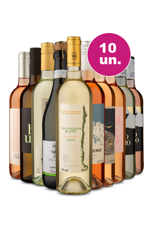 Kit 10 - Seleção Refrescante da Semana - R$29,90 por Garrafa