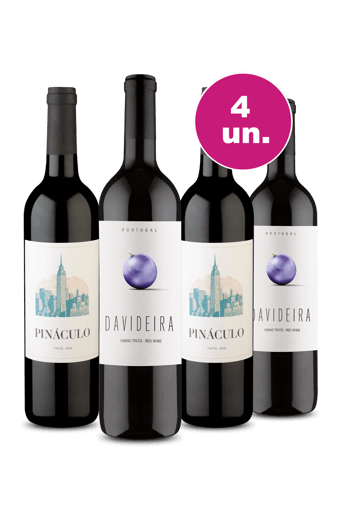 Kit 4 - Portugueses por R$27,90 Por Garrafa
