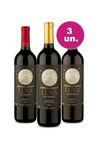 Kit 3 - Argentino Luna Del Desierto por R$99 - Oferta Prime Day