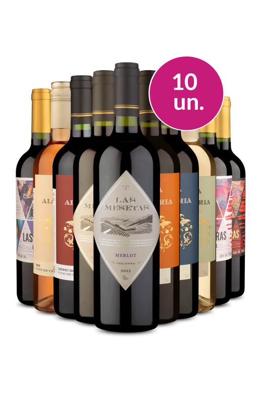 Kit 10 - Seleção Especial por R$21,90 por Garrafa - Spoiler Black Wine