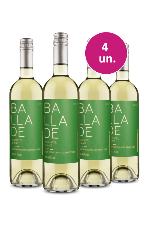 Kit 4 - Frisante Ballade Branco - Exclusivo We