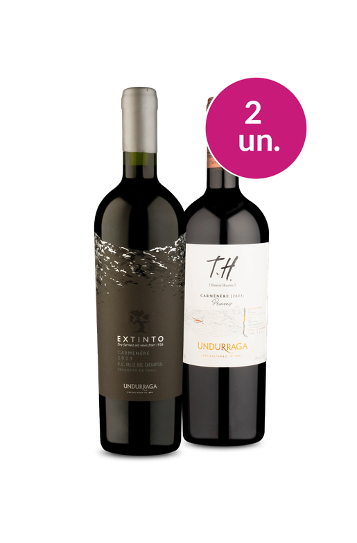 Kit 2 - Wine Pendura - Extinto e T.H. Carménère