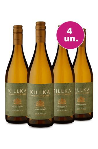 Kit 4 - Salentein Killka Chardonnay - Oferta Insana Exclusiva We Wine