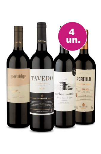Kit 4 - Tintos Campeões - Exclusivo We