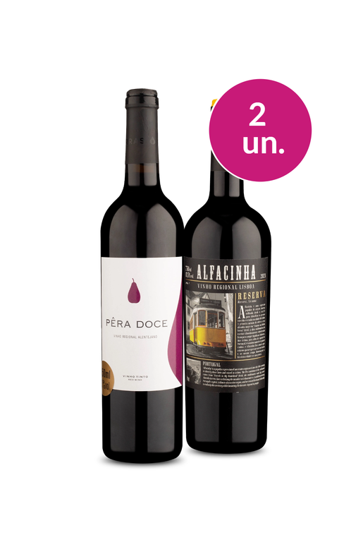 Kit 2 - Pêra Doce e Alfacinha Reserva por R$88