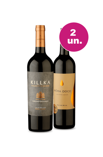 Kit 2 - Salentein Killka e Pêra Doce Reserva