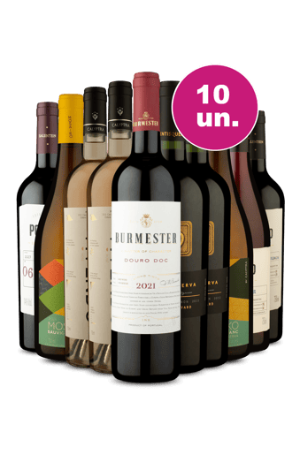 Kit 10 - Vinhos Soberbos- R$57,90 por Garrafa - Oferta Incrível IZ