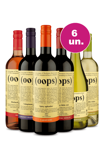 Kit 6 por 249 - Degustação Linha Oops