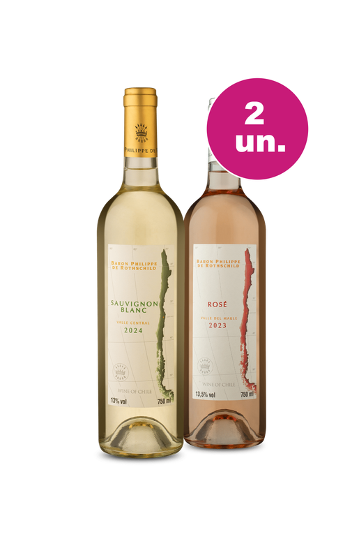 Kit 2 - Refrescantes Chilenos de Alma Francesa - Spoiler Black Wine
