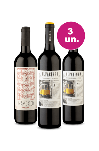 Kit 3 - Alfacinha e Namorico por R$99 - Oferta Absurda
