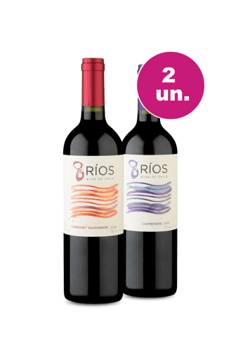 Kit 2 - Degustação 8 Ríos