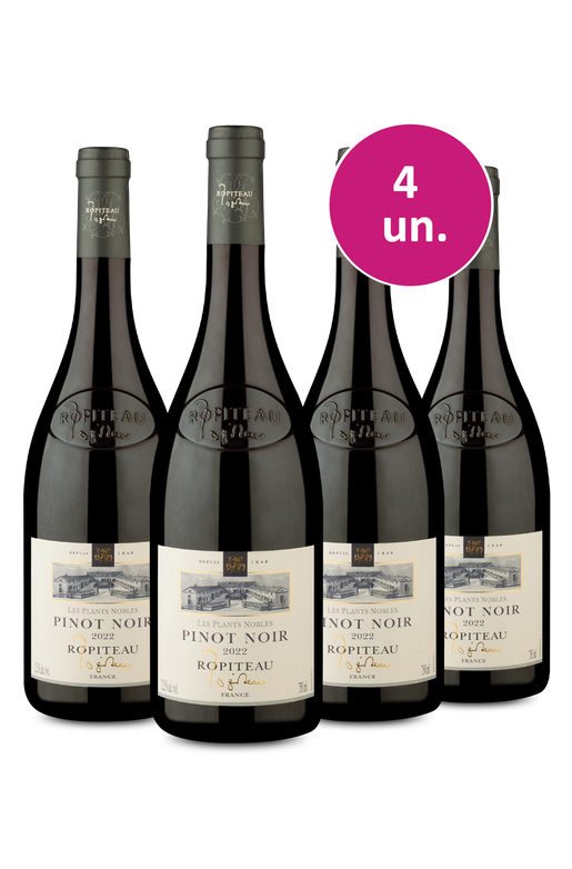 Kit 4 - Ropiteau Frères Les Plants Nobles Pinot Noir 2024 - Exclusivo We