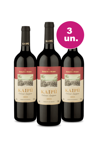 Kit 3 - Kaipu Cabernet Sauvignon - Exclusivo We