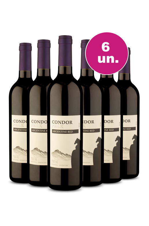 Kit 6 - Condor Peak Red Blend - Exclusivo We