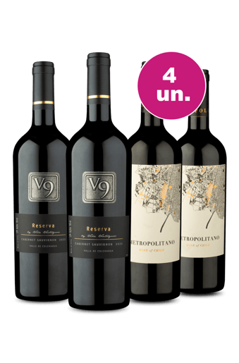 Kit 4 - V9 Reserva e Metropolitano - Oferta Insana