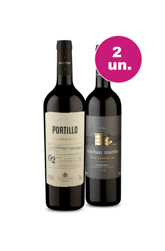 Kit 2 - Encontro de Campeões: Portillo e Esteban Martín Reserva Tintos