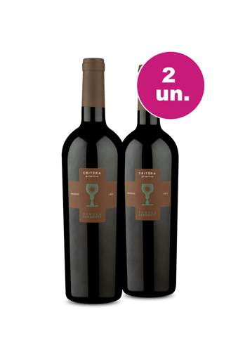 Kit 2 - Schola Sarmenti Critera I.G.T. Salento Primitivo - Oferta Insana IZ