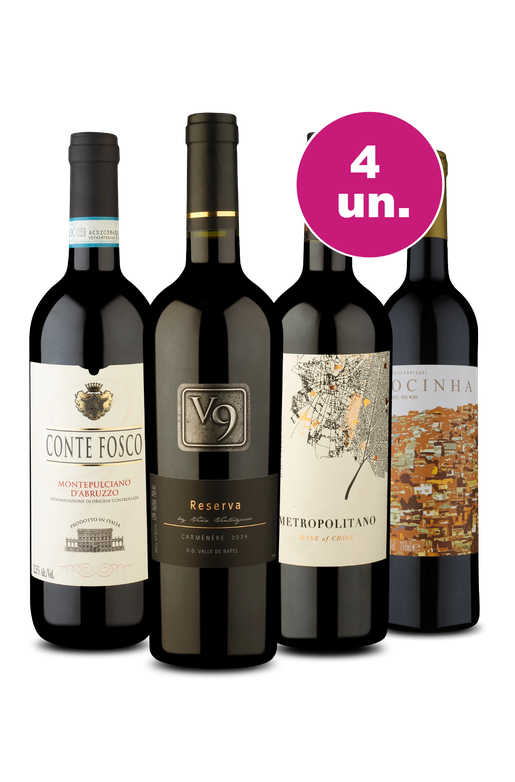 Kit 4 - Melhores do Ano por R$29,90 por Garrafa - Oferta Absurda