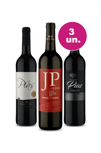 Kit 3 - Portugal em Tintos por R$99