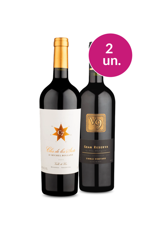 Kit 2 - Clos e V9 Gran Reserva - Oferta Absurda