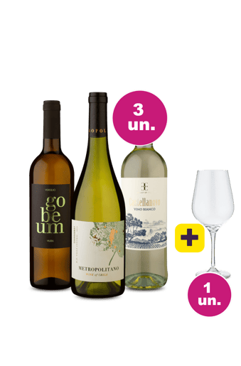 Kit 3 - Refrescantes Mundiais por R$99 + Taça de Cristal Grátis - Oferta Flash IZ