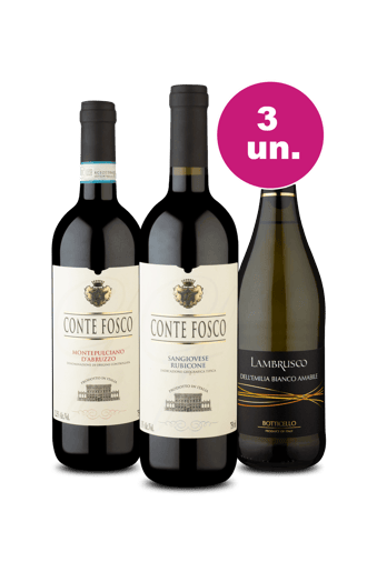 Kit 3 - Italianos mais vendidos do Mês por R$99 - Oferta Absurda