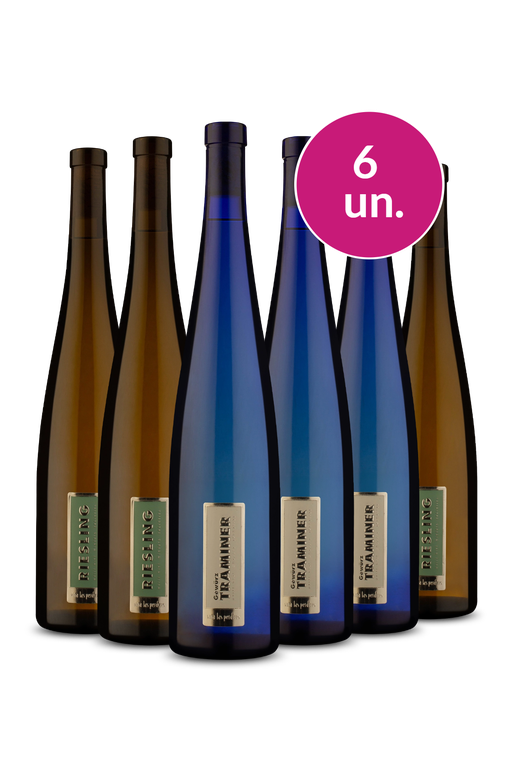 Kit 6 - Las Perdices Gewürztraminer e Riesling 2024 - Exclusivo We