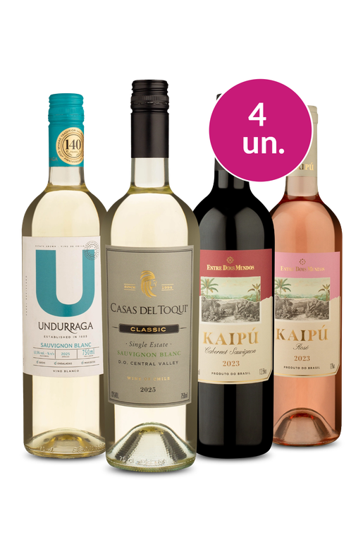 Kit 4 - Sabores especiais por R$149 - Oferta Insana
