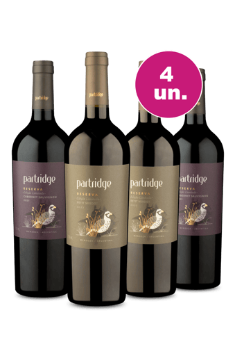 Kit 4 - Degustação Partridge Edición Limitada