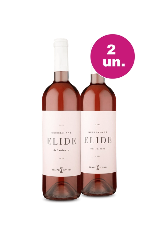 Kit 2 - Elide Salento Negroamaro Rosé - Oferta Insana