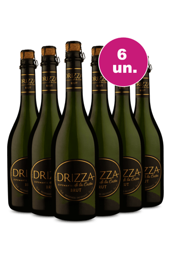 Kit 6 - Espumante Drizza Brut - Exclusivo We