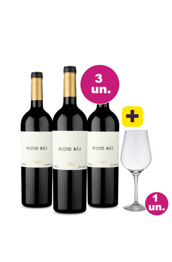 Kit 3 - Félix Solís Mucho Más + Taça de Cristal Grátis - Exclusivo We