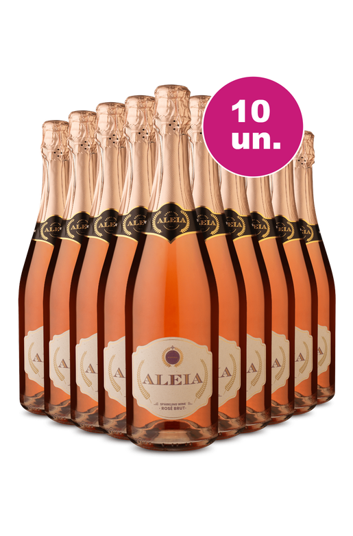 Kit 10 - Espumante Aleia Rosé Brut - Exclusivo We