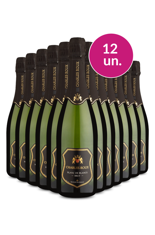 Kit 12 - Espumante Charles Roux Blanc De Blancs Brut - Exclusivo We