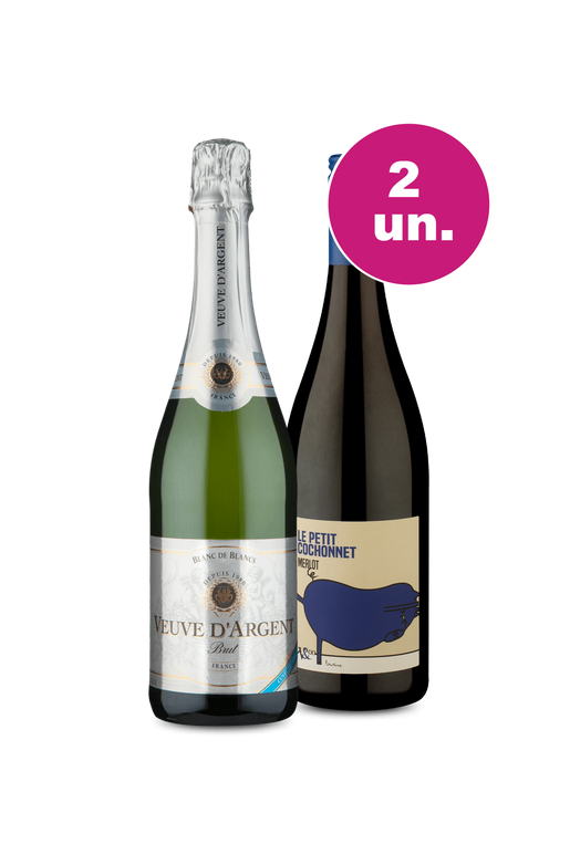 Kit 2 - França a uma Taça de distância por R$62,90 Por Garrafa