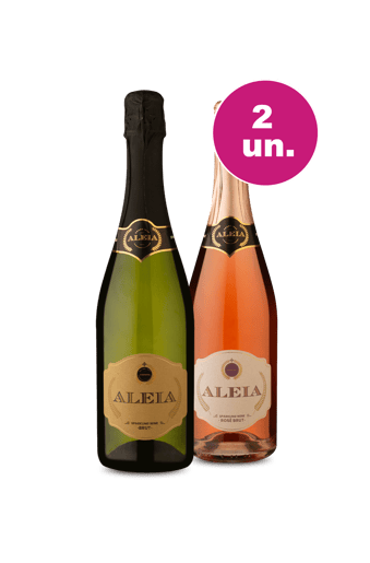 Kit 2 - Espumante Espanhol Aleia