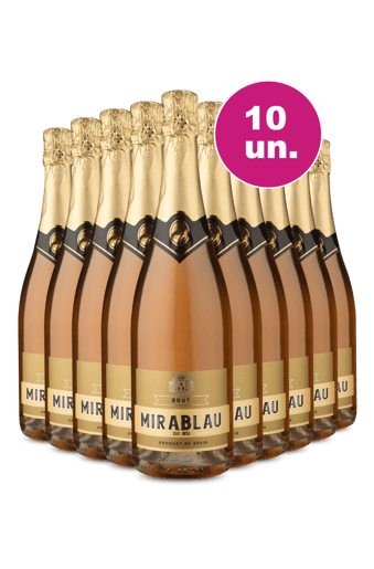 Kit 10 - Espumante Mirablau Rosé Brut