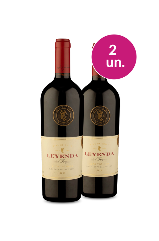 Wine Pendura - Leyenda Del Toqui por R$337,43/un