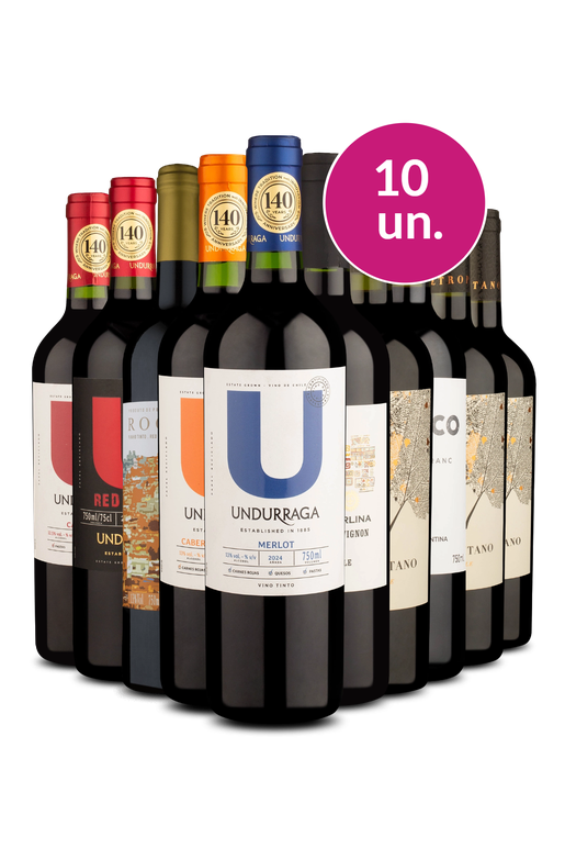 Kit 10 - Tintos por 27,90 - Exclusivo We
