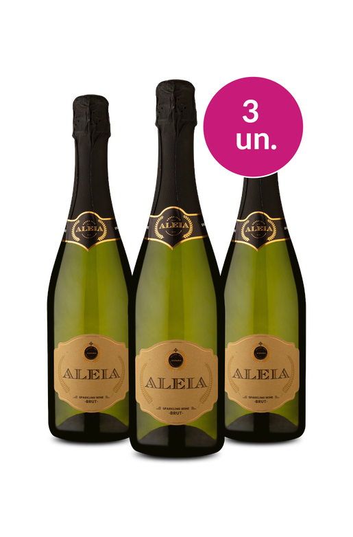 Kit 3 - Espumante Aleia Brut por R$99 - Oferta Absurda IZ