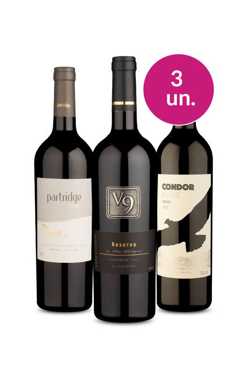 Kit 3 - V9, Flying e Condor Peak por R$99 - Oferta Absurda
