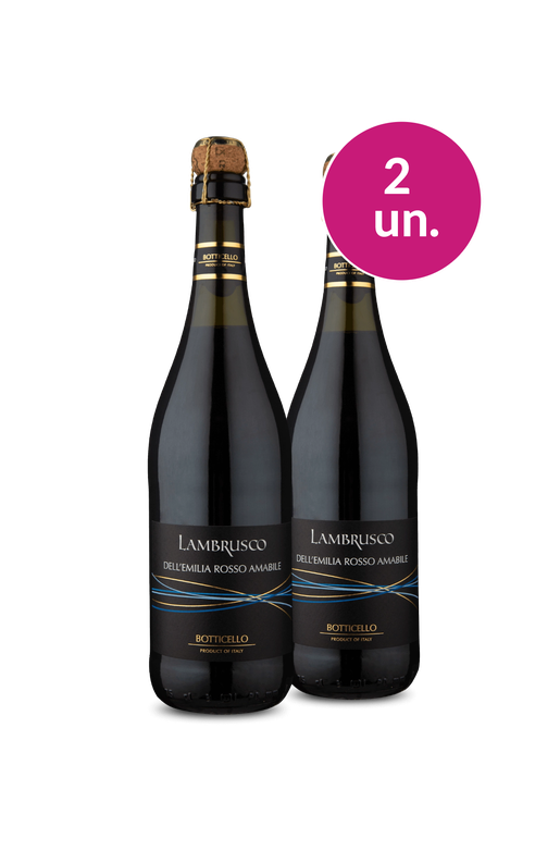 Wine Pendura - Frisante Botticello Lambrusco Dell'Emilia Amabile por R$32,18/un