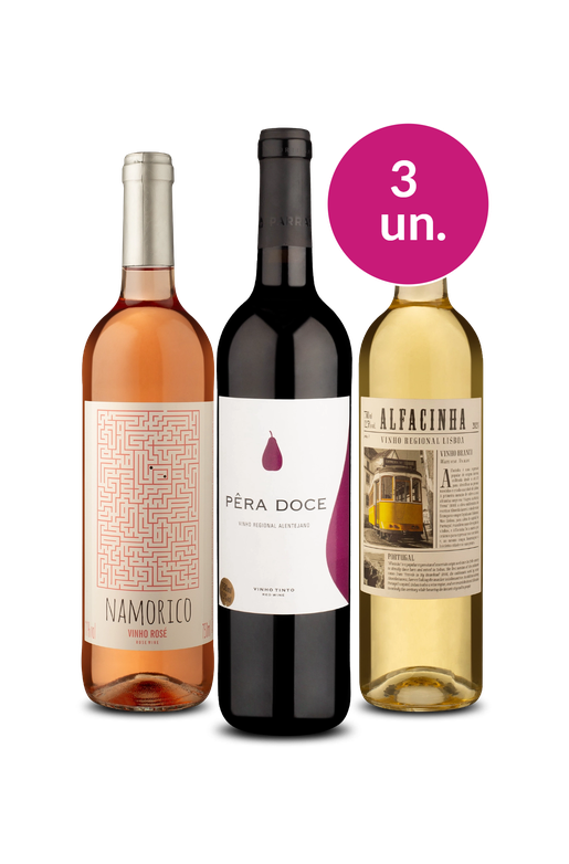 Kit 3 - Portugal em 3 Garrafas por R$99 - Oferta Absurda