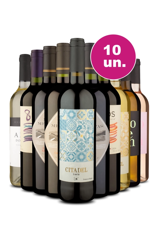 Kit 10 - Começando Bem o Ano! - R$24,90 por Garrafa