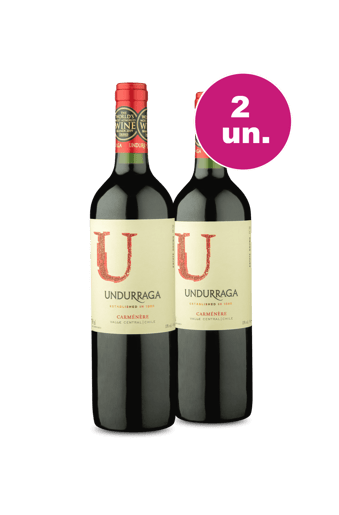 Kit 2 - U by Undurraga Carménère - Oferta Insana